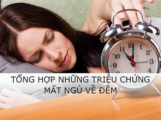 Triệu chứng mất ngủ